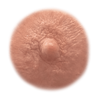 Cream temporary nipple tattoo shade