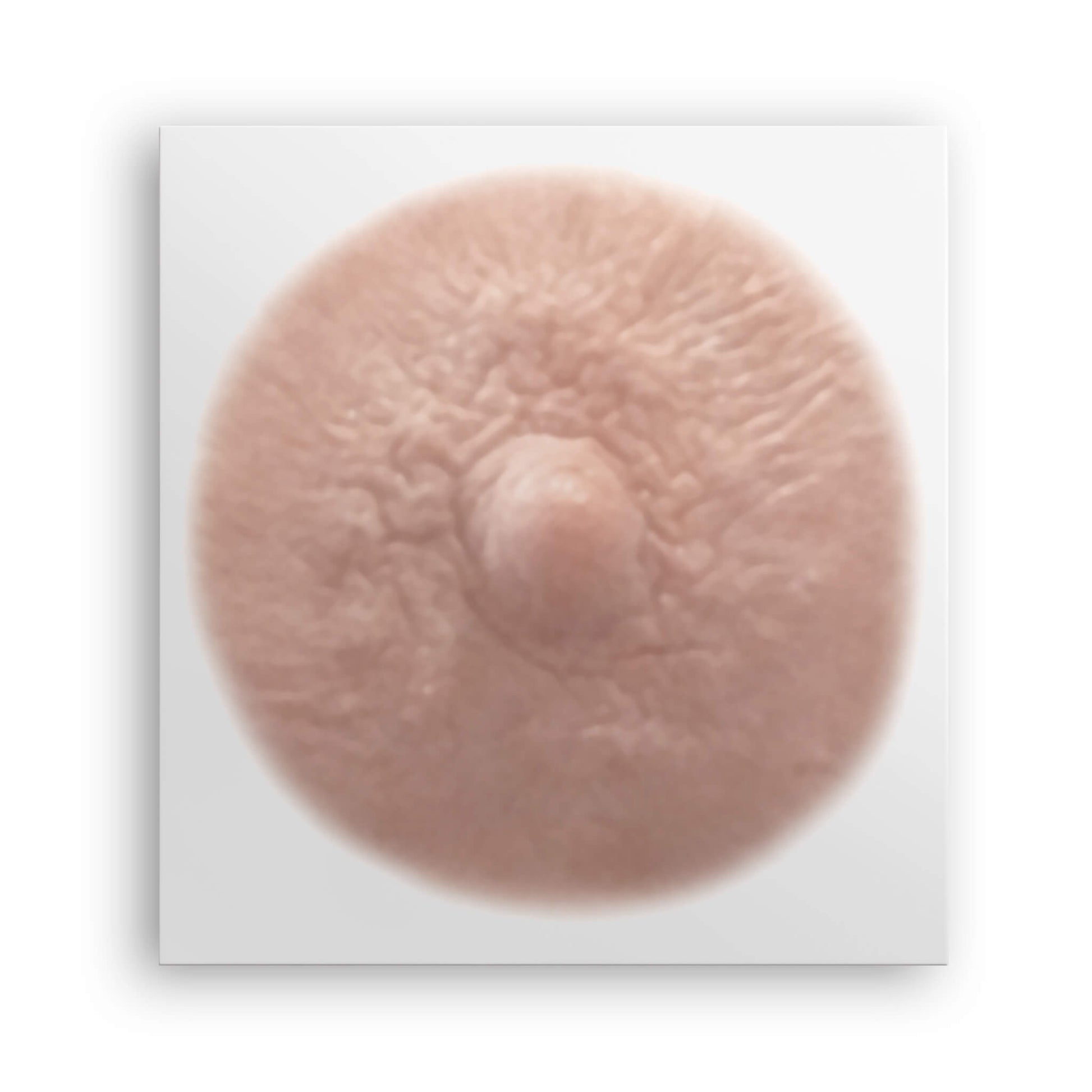 Ivory shade post mastectomy temporary nipple tattoo due to breast cancer