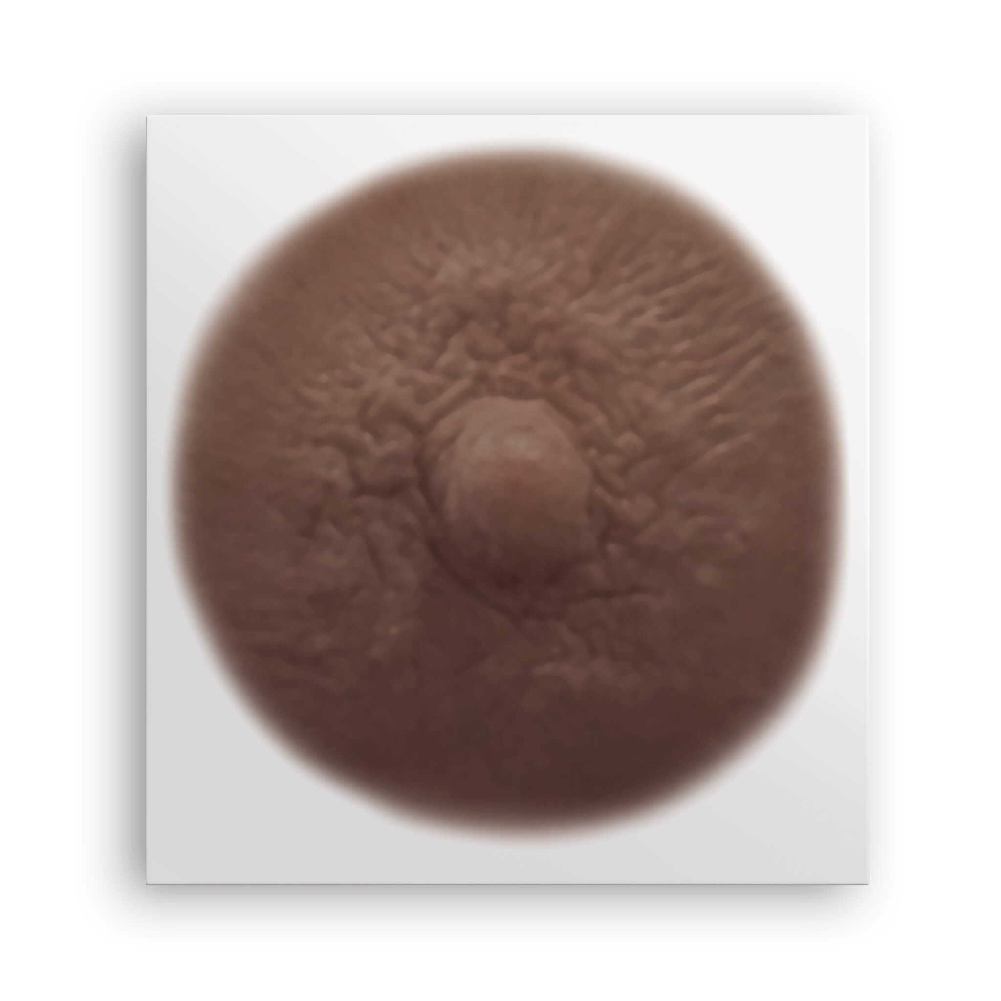 Sienna shade post mastectomy temporary nipple tattoo due to breast cancer